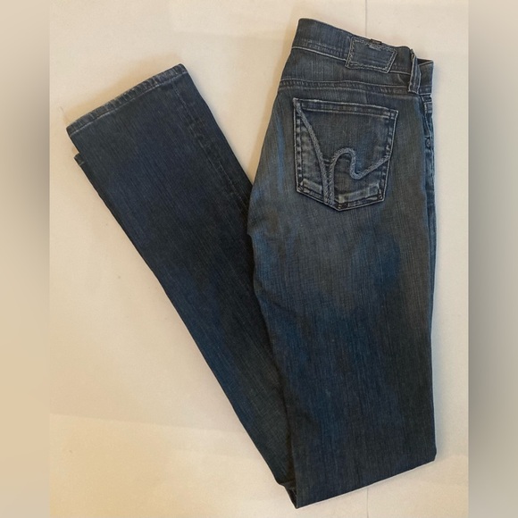 Citizens of Humanity Ava Straight Leg low rise Jeans size 24 - Picture 2 of 4